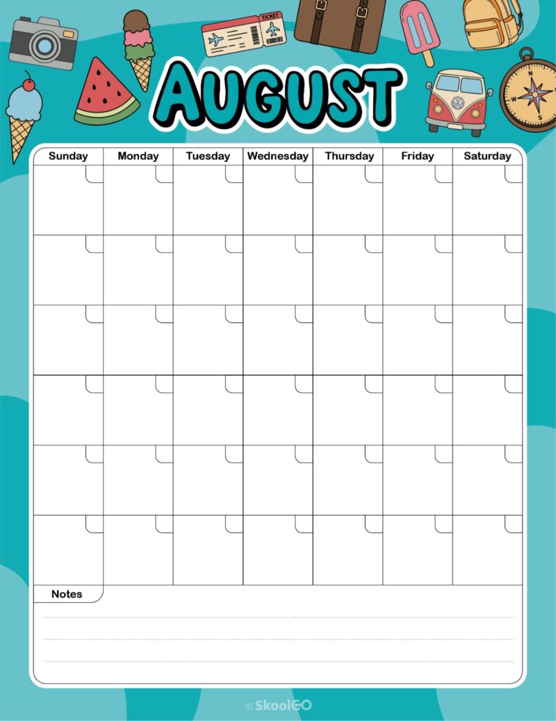 Weekly Journal Planner Layout Printable August journal planning page for January