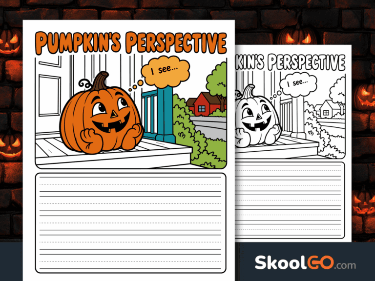 Pumpkin's Perspective – Free Creative Writing Worksheet